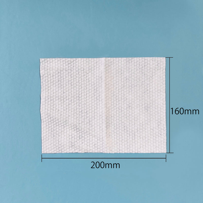 使い捨てフェイスタオル（200mm×160mm）20枚入り
