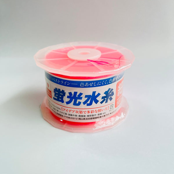 ベストライン蛍光水糸　ピンク　500ｍ巻