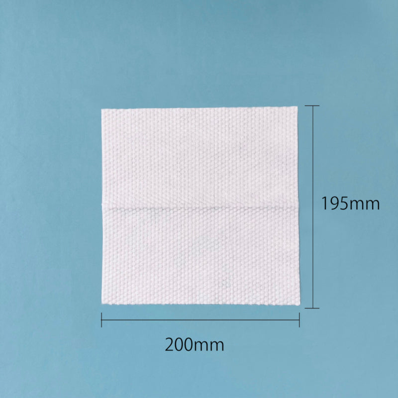 使い捨てフェイスタオル（200mm×195mm）60枚入り