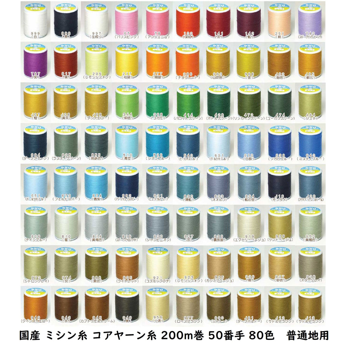 手縫い糸 キルト 糸 デュアルデューティプラス 40番 297m 手ぬい