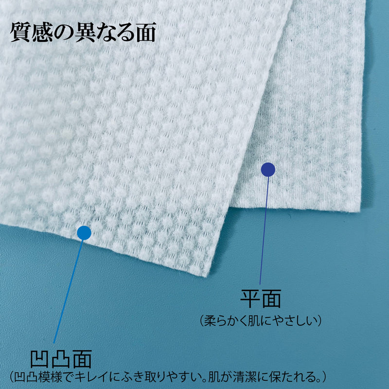 使い捨てフェイスタオル（200mm×195mm）60枚入り