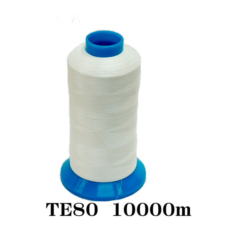 織物用耳糸 （ポリエステル糸） TE80　10000m巻き 4インチ片鍔
